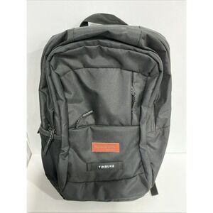 Timbuk2 Parkside Eco Laptop Backpack,  Black Travel, Spectrum Logo, 384-3